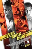 never back down