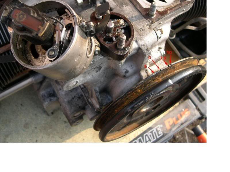 Engine Rotor arm pointing to number 4 cylinder? VW Forum VZi