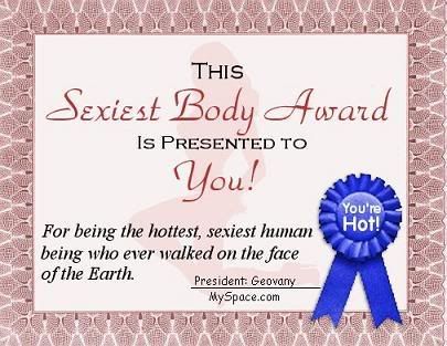 hot body award Pictures, Images and Photos