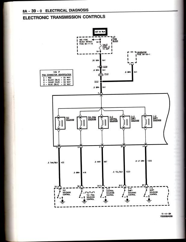 Need trans wire diagram for 94 w/4L60E Corvette Forum