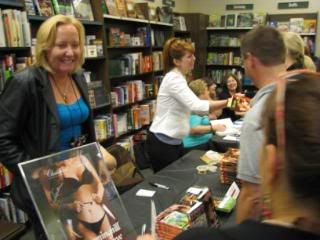 Christine at B&N Encino Signing