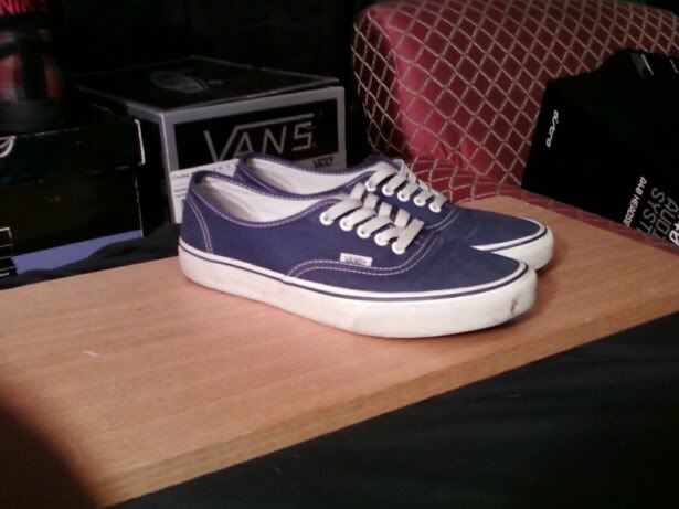 New Blue Vans