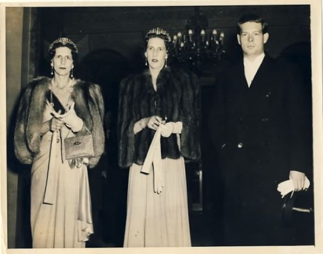 Queen Helen, sister and son