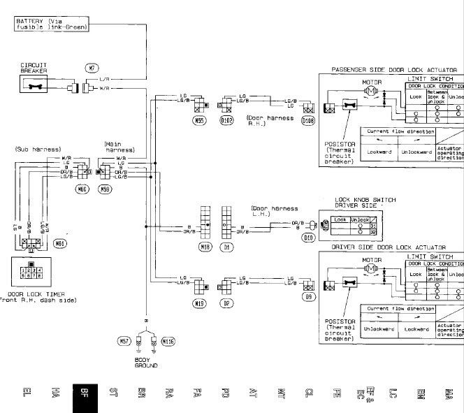 1991 Nissan 240sx radio wiring diagram #6
