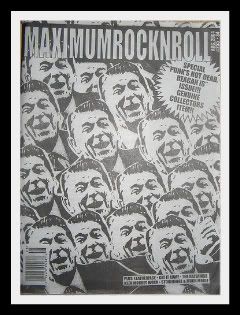 Maximum Rock N Roll Magazine Cover