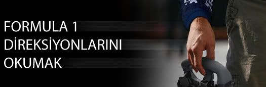 Formula 1 direksiyonlarını okumak