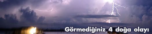 Görmediğiniz 4 doğa olayı