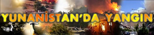 Uzaydan Yunanistan yangını