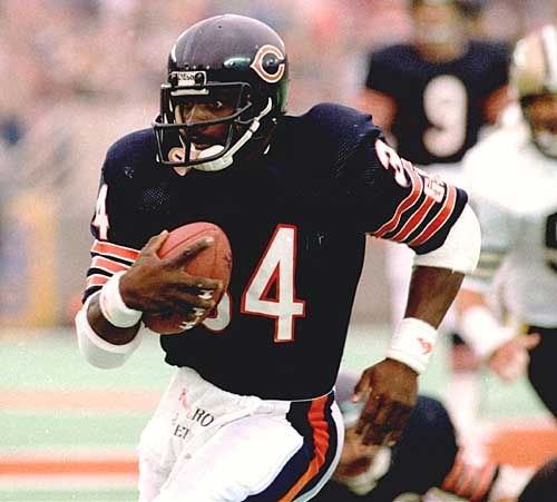 Walter Payton Chicago Bears NFL Football Sweetness Most Prolific Runningback Running Back MVP Player year NFL Football Player