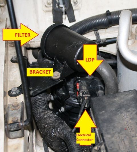 Jeep evap leak detection pump #5