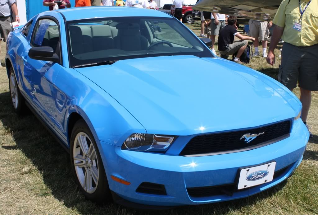 grabber blue 2011 mustang. Saw this Mustang at the Oskosh
