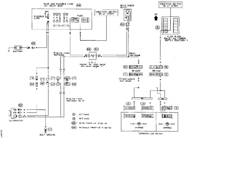 Nissan skyline alternator wiring #9