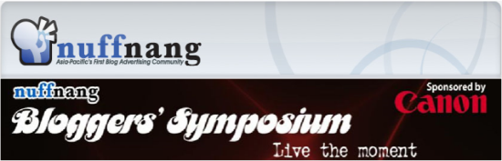 Nuffnang Blogger's Symposium