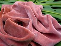 ~AUCTION~ Eco-dyed Organic Bamboo Velour OBV Fabric (2 cuts)