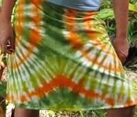 Retro LilyPad Women's Yoga Skirt size Large
