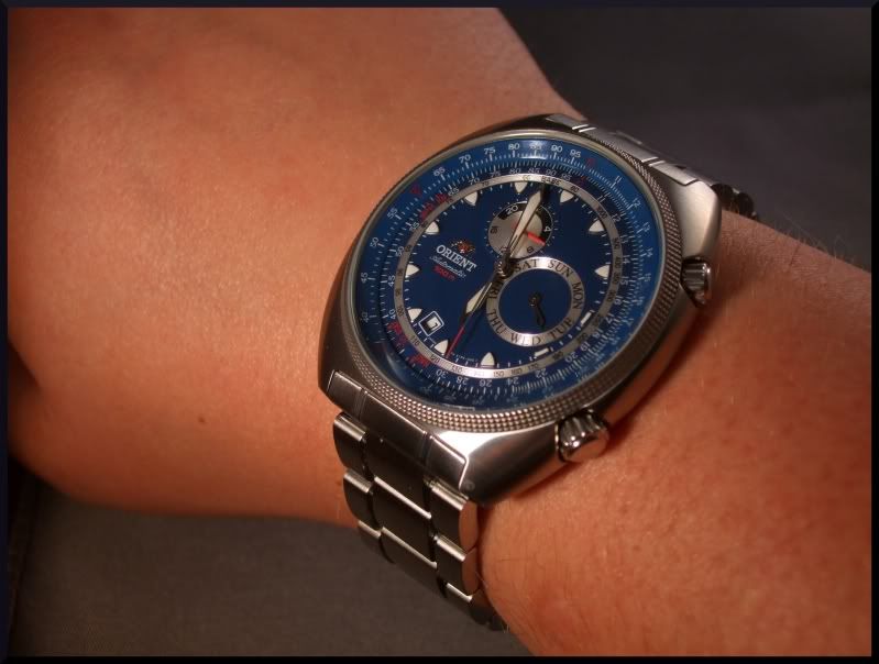 Orient Multi Eye w/ Internal Slide Rule Bezel...Large Case WatchUSeek