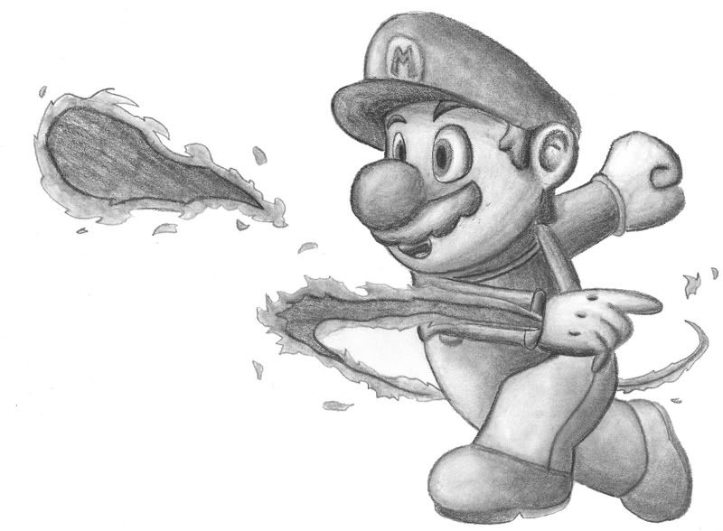 fire mario double