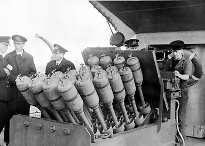 Hedgehog Anti-Submarine Mortar System
