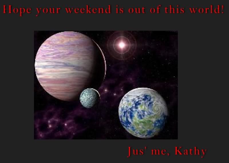 out of this world weekend