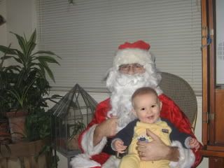 Daddy Santa with Tyler