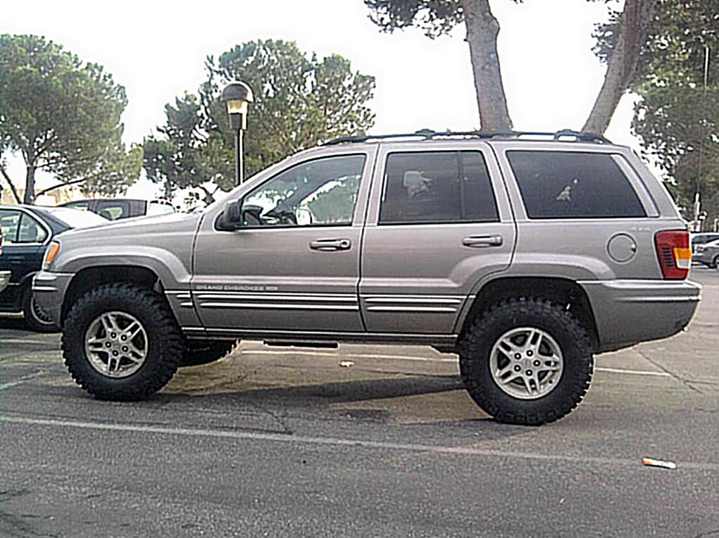 Jeep wj 4 inch lift with 2 inch spacers #4