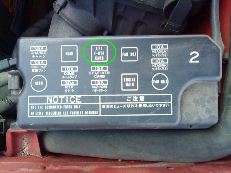 27 1988 Toyota Pickup Fuse Box Diagram - Wire Diagram Source Information