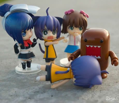 Domo was on a rampage as discipline mistress was engaged with kodomut!