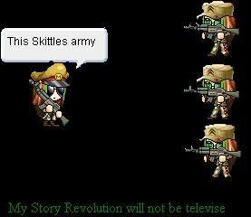 skittles army Pictures, Images and Photos
