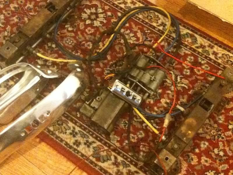 6164 Impala Power Seat Tracks With 4 Piece Power Seat Trim LayItLow