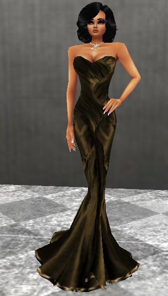 ARC Brown Fishtail Dress