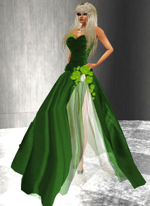ARC Jade Flowered Dress