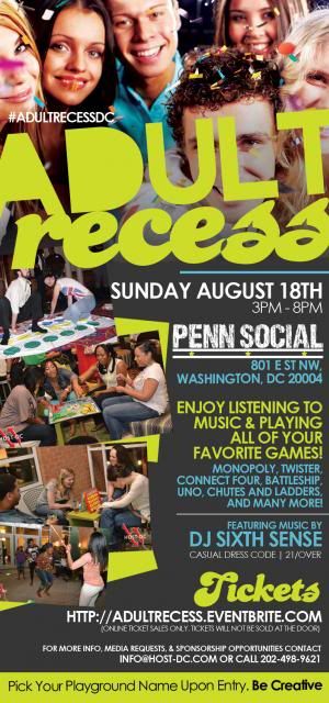Adult Recess at Penn Social