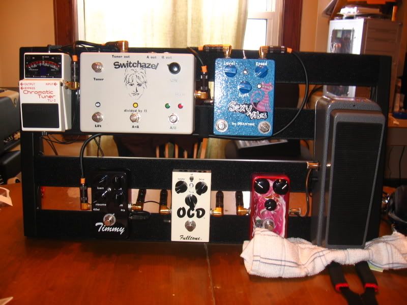 Pedaltrain Jr. mods.