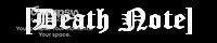 The Death Note banner