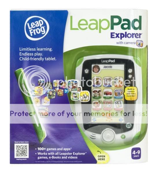 NEW GREEN LEAPFROG LEAPPAD LEAP PAD EXPLORER LEARNING TABLET W/ CAMERA