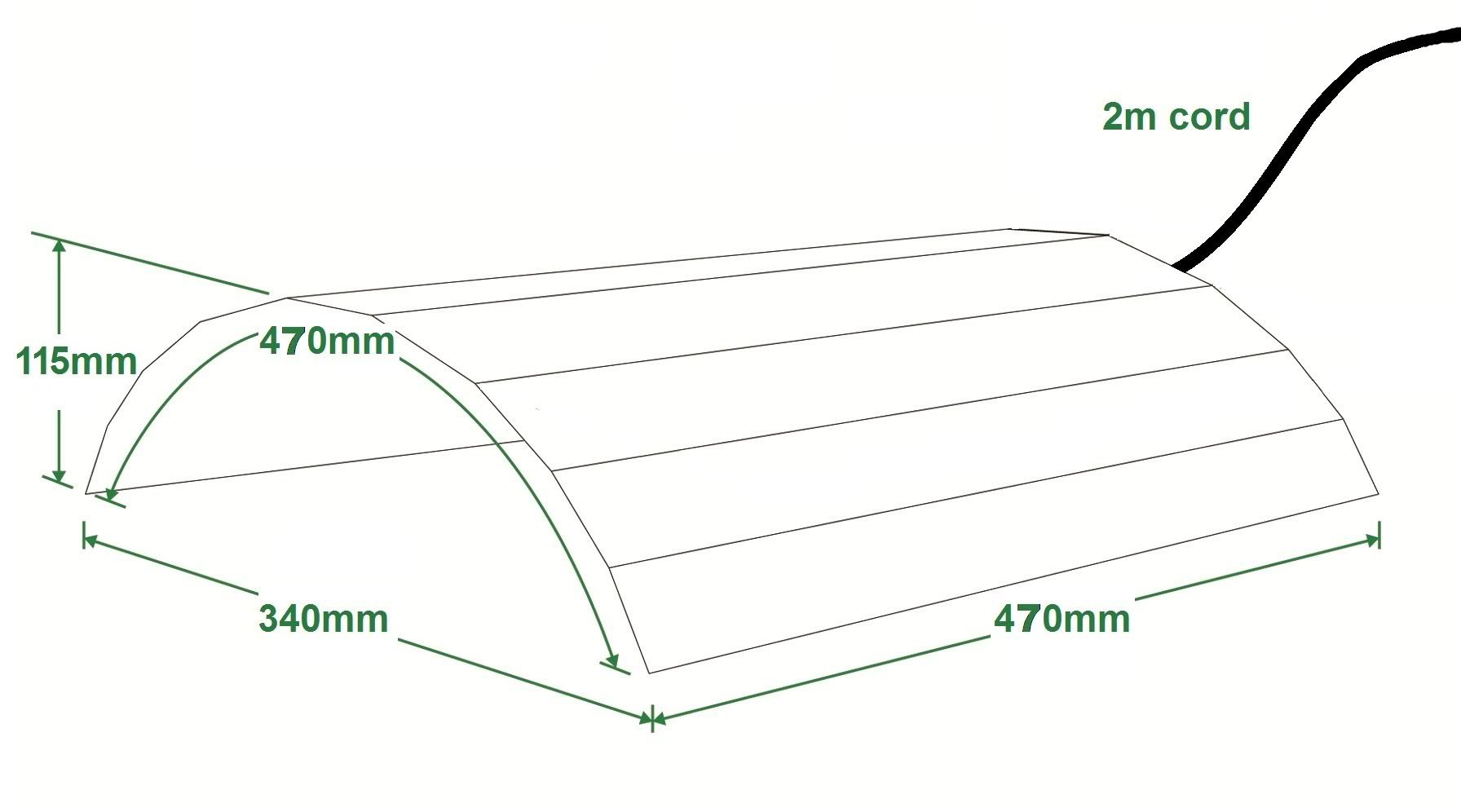 Yoyos E40 GES CFL Wing Reflector with 250w 4500k Lamp Barn Industrial Lighting