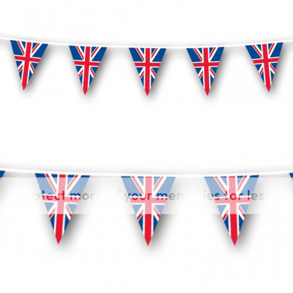 10m Great Britain FABRIC Union Jack Pennant Banner DIAMOND JUBILEE 