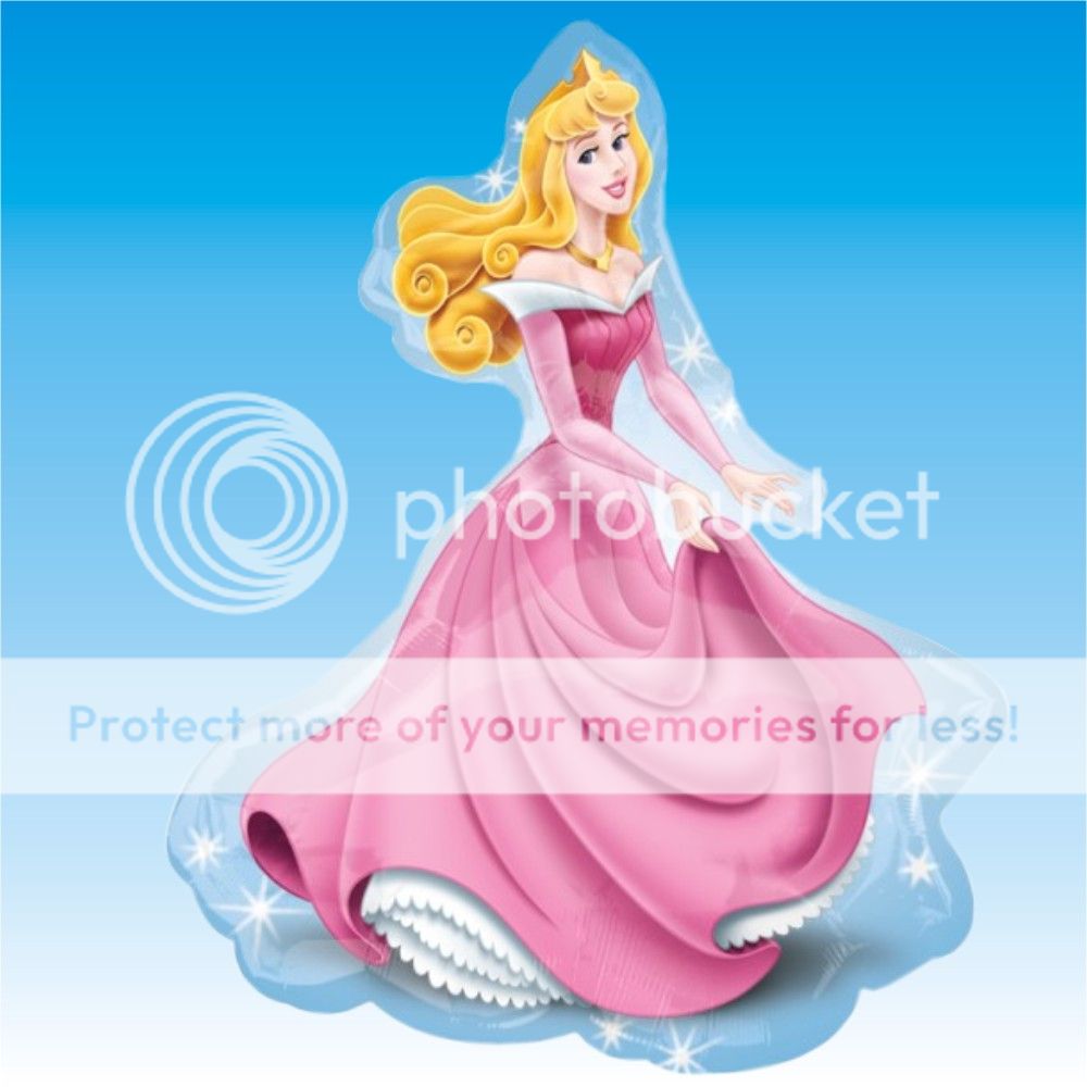 32 Disney Princess AURORA Foil Supershape Balloon  