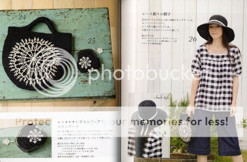 Pattern BOOK au63 Crochet eco Andaria Bags & hats RARE  