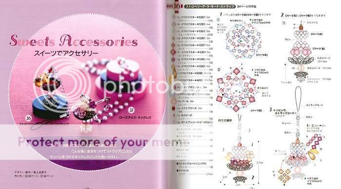 Item Name Beads Pattern Book   Beads Sweets & Mascots (p10)