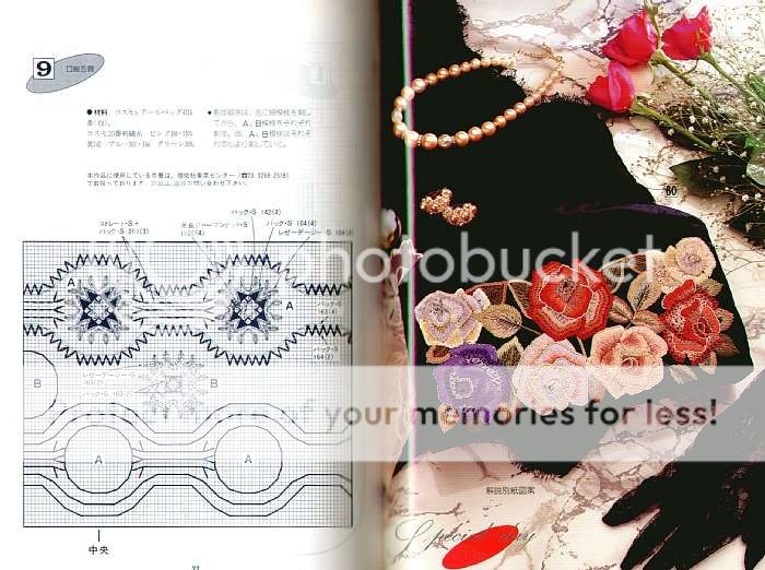 Totsuka embroidery Pattern BOOK u15 bags RARE  