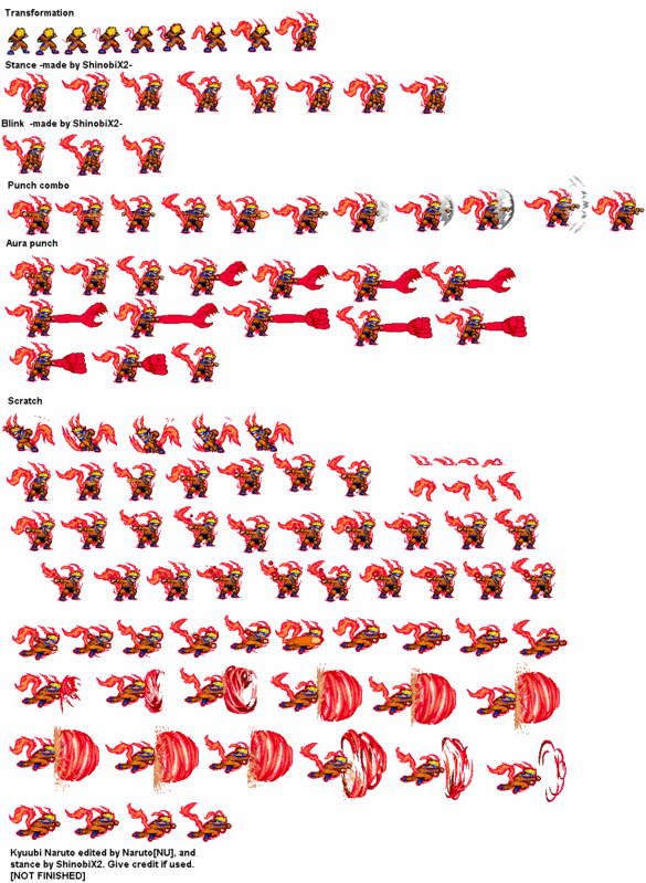 Kyuubi Sprites gif by mirage_master96 | Photobucket